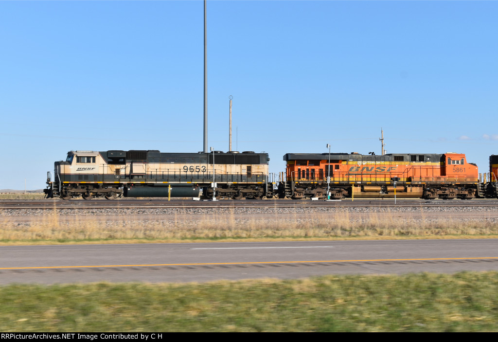 BNSF 9653/5861